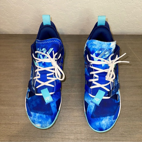 Jordan Why Not Zero.4, Men’s, Blue/White, Size 10.5 - Picture 3 of 14